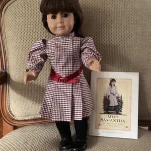 Retired American Girl Doll Samantha with outfit